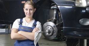 mechanic girl_car repair